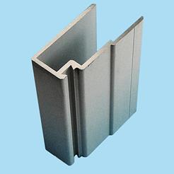 Edging profile 600x25 mm right for sideboard embedded closure Hestal 681 S